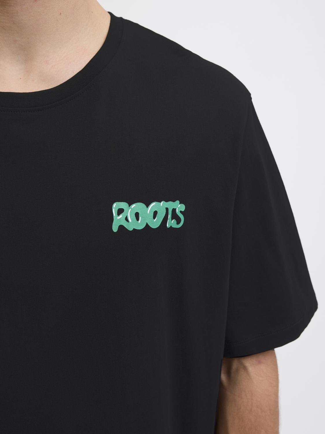 Remera Wobly relaxed - Black