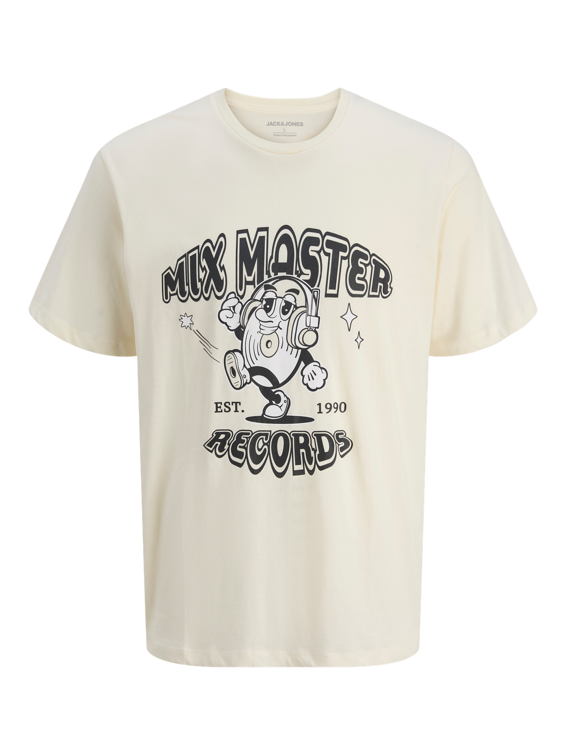 Remera masao relaxed - Antique White
