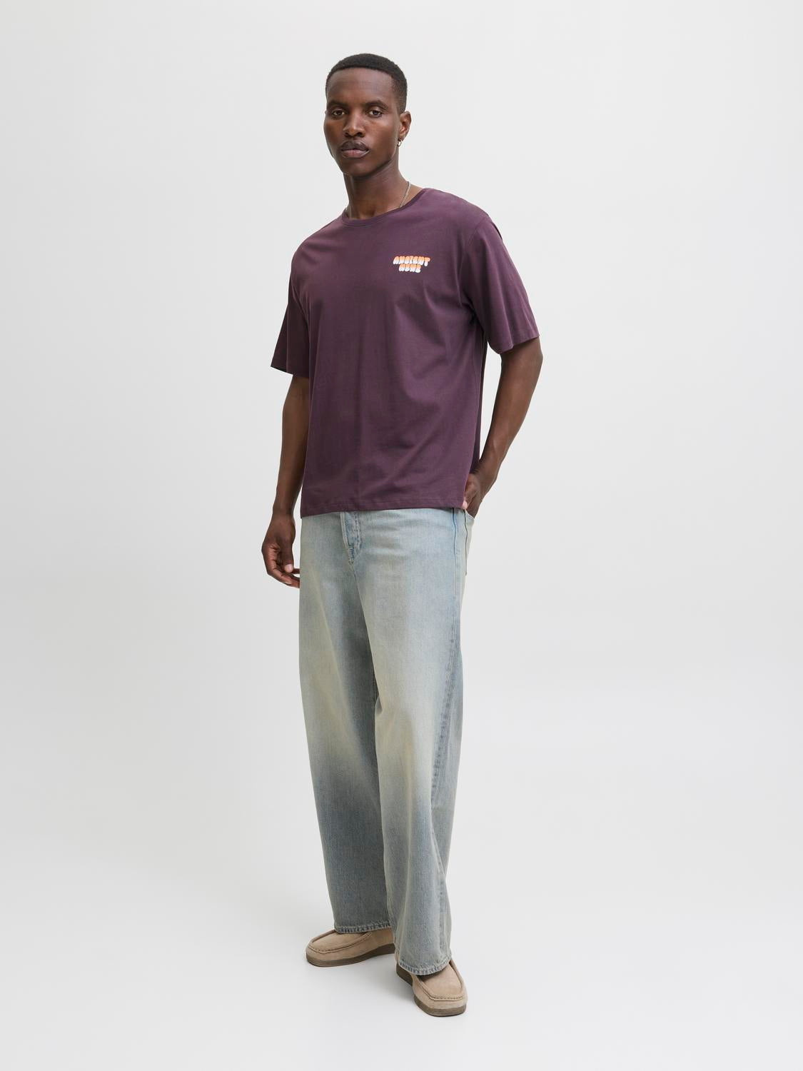 Remera Wobly relaxed - Plum Perfect