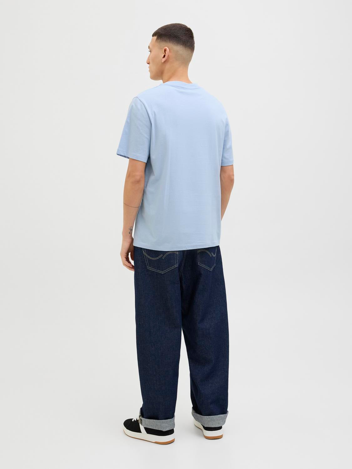Remera Palm - Chambray Blue