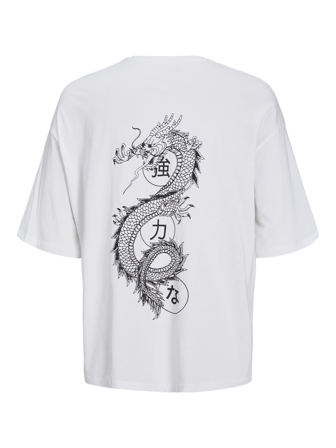 Remera Dragon relaxed - White