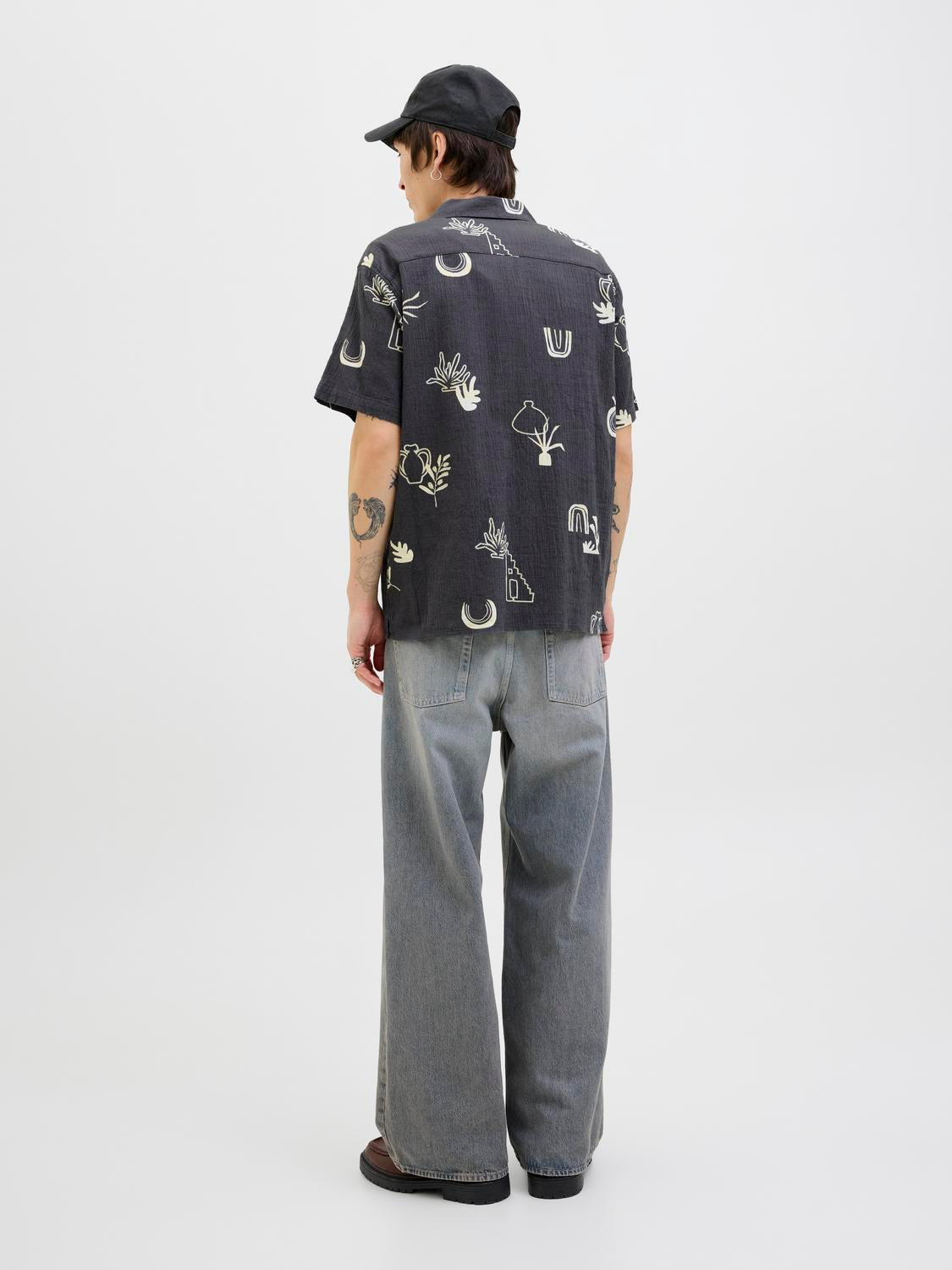 Camisa Luke relaxed - Iron Gate