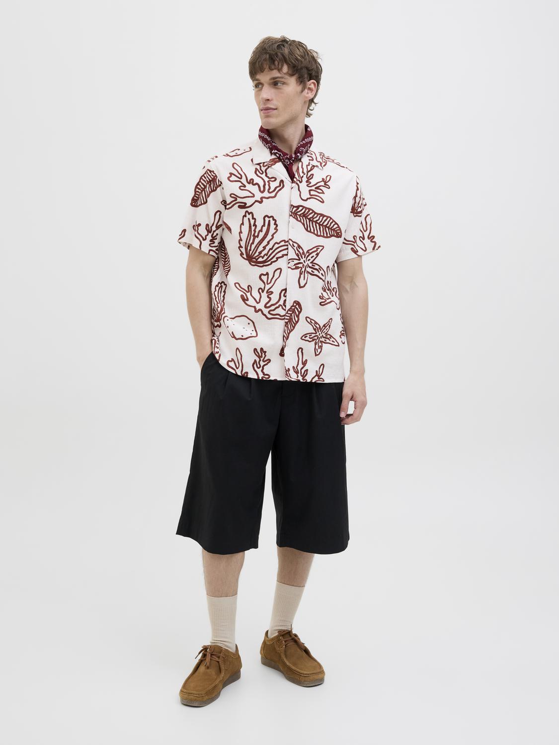 Camisa Luke relaxed - Cloud Dancer