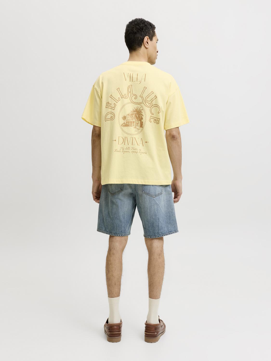 Camisa Cotedazur loose - Pastel Yellow