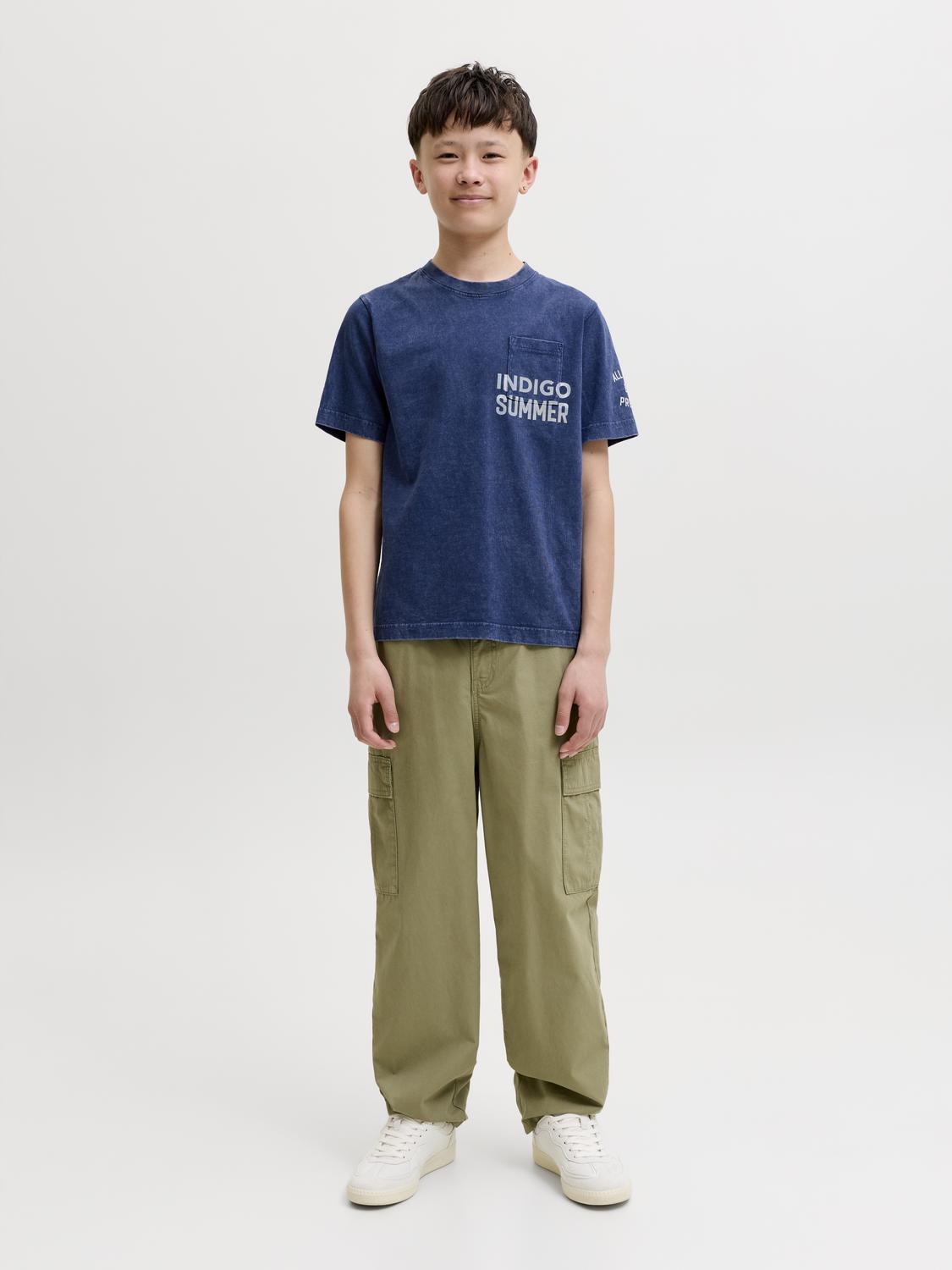 Remera Jackson relaxed - Estate Blue