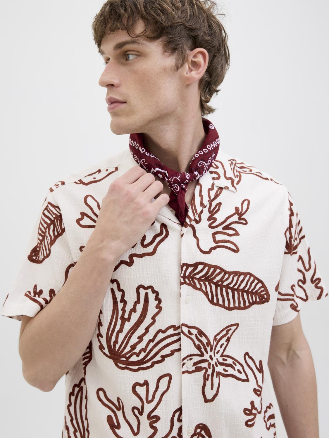 Camisa Luke relaxed - Cloud Dancer