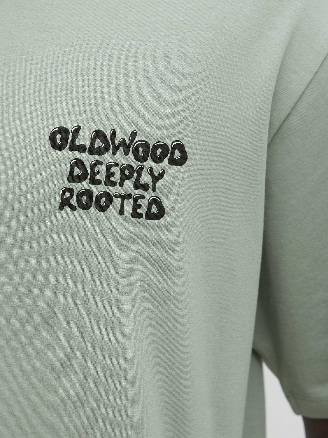 Remera Wobly relaxed - Iceberg Green
