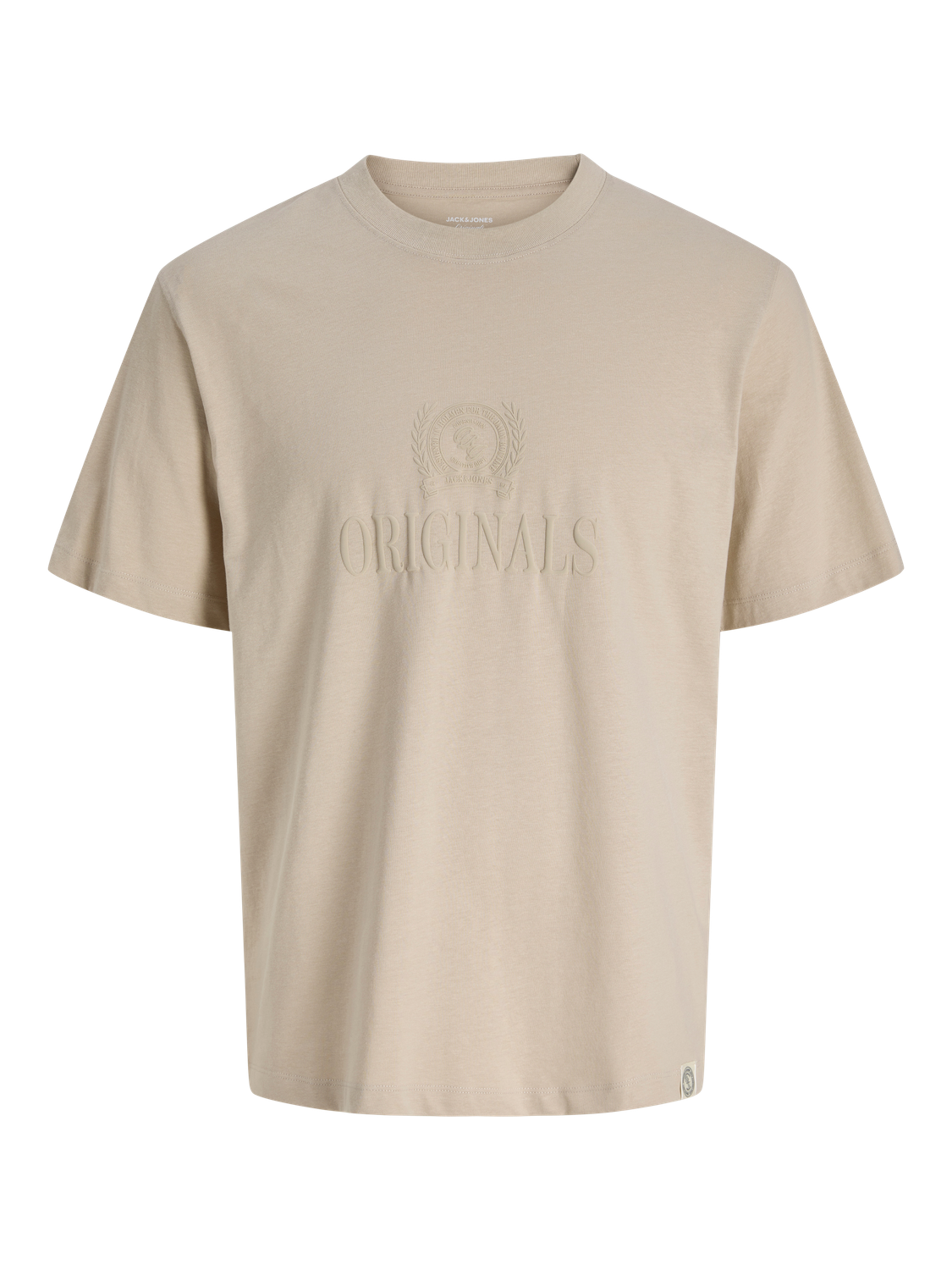 Remera Frederiksberg con monograma - Feather Gray