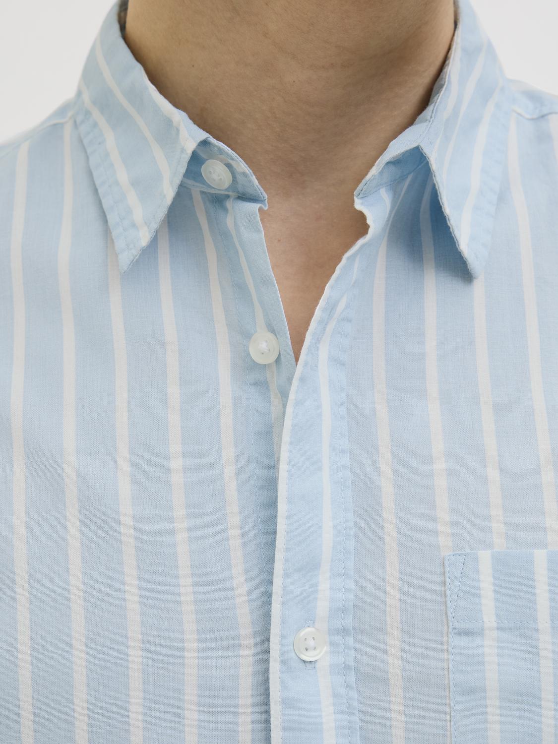 Camisa rebrow - Chambray Blue