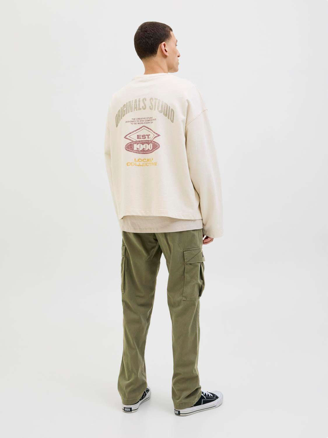 Pantalón Kane cargo relaxed - Olive Night