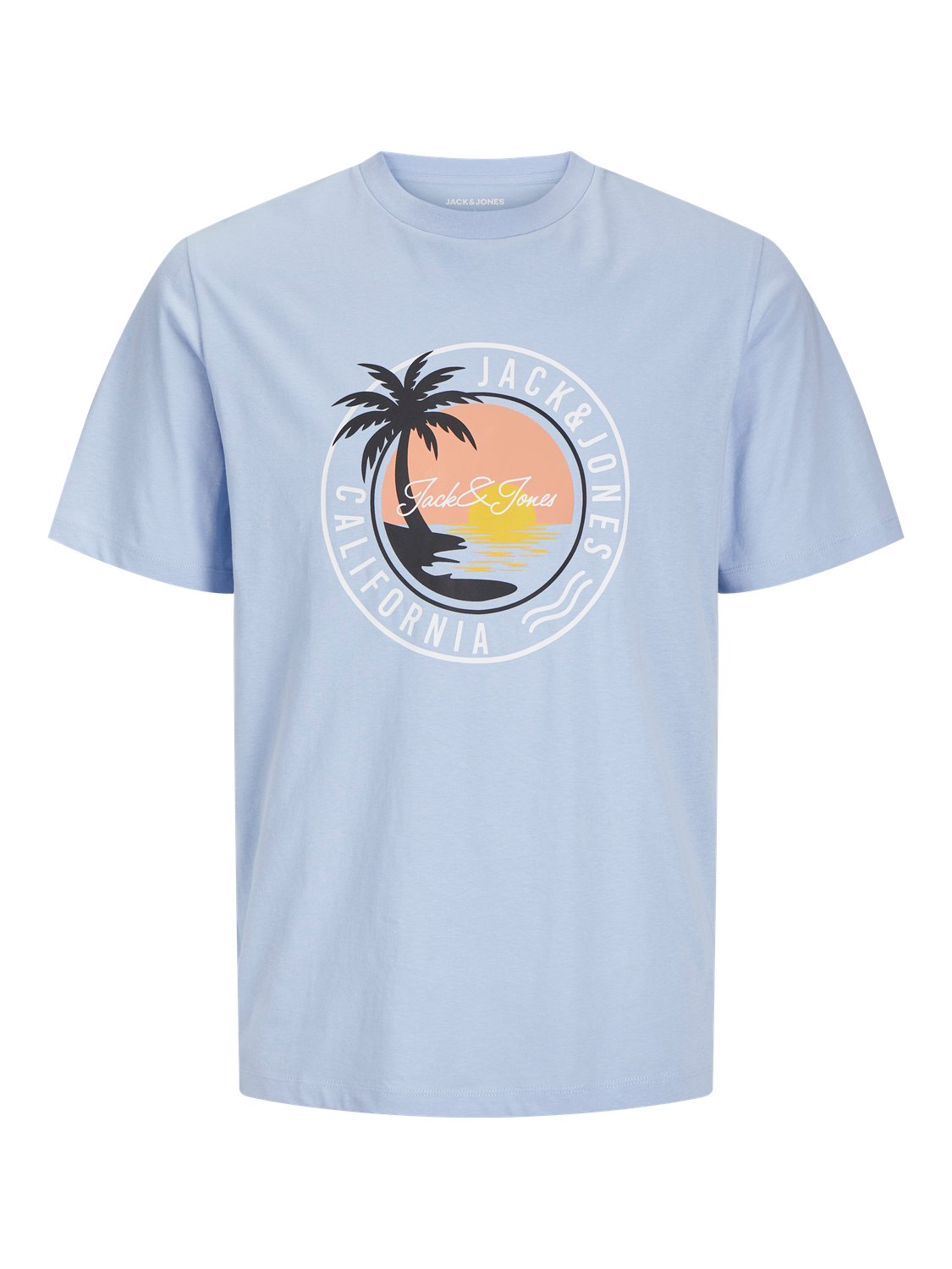 Remera Palm - Chambray Blue