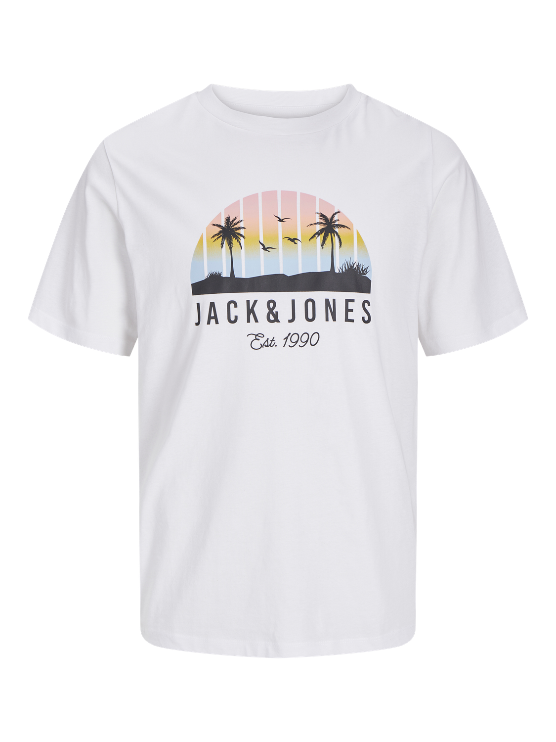 Remera Palm - White