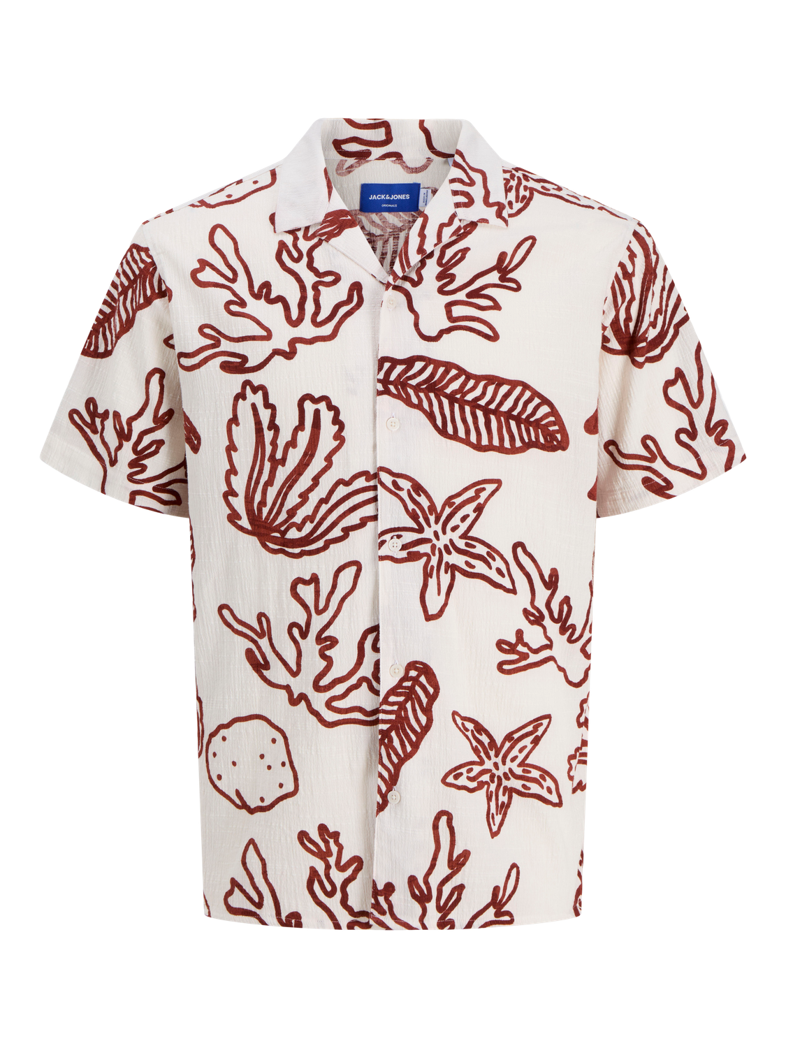 Camisa Luke relaxed - Cloud Dancer
