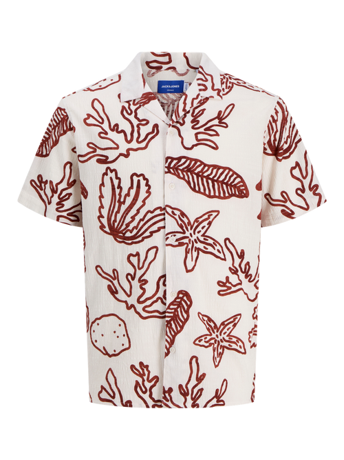 Camisa Luke relaxed - Cloud Dancer