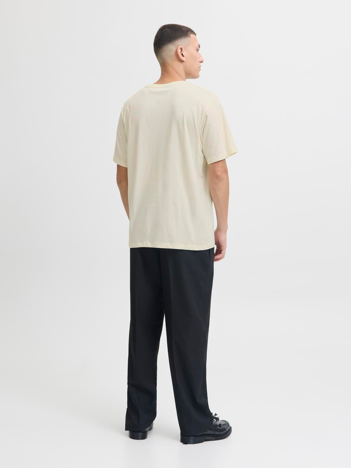 Remera masao relaxed - Antique White
