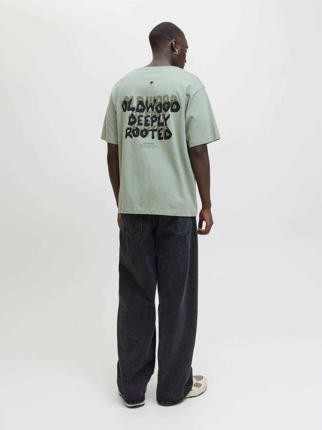 Remera Wobly relaxed - Iceberg Green