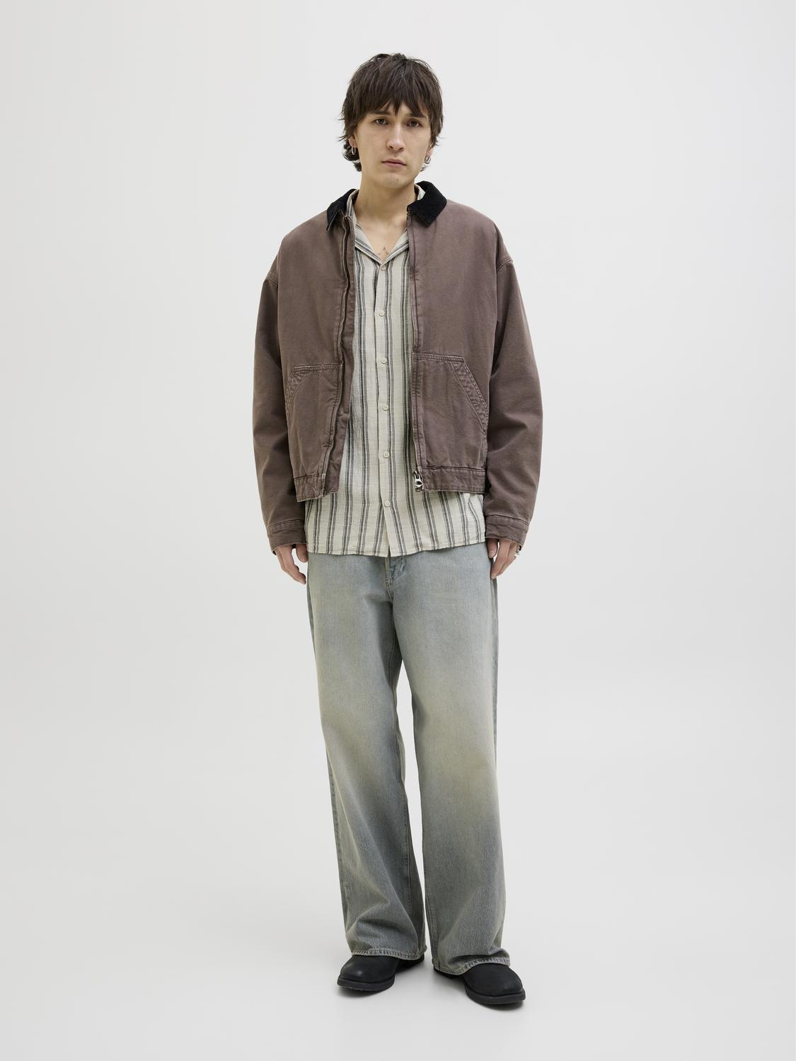 Camisa Enzo relaxed - Moonbeam