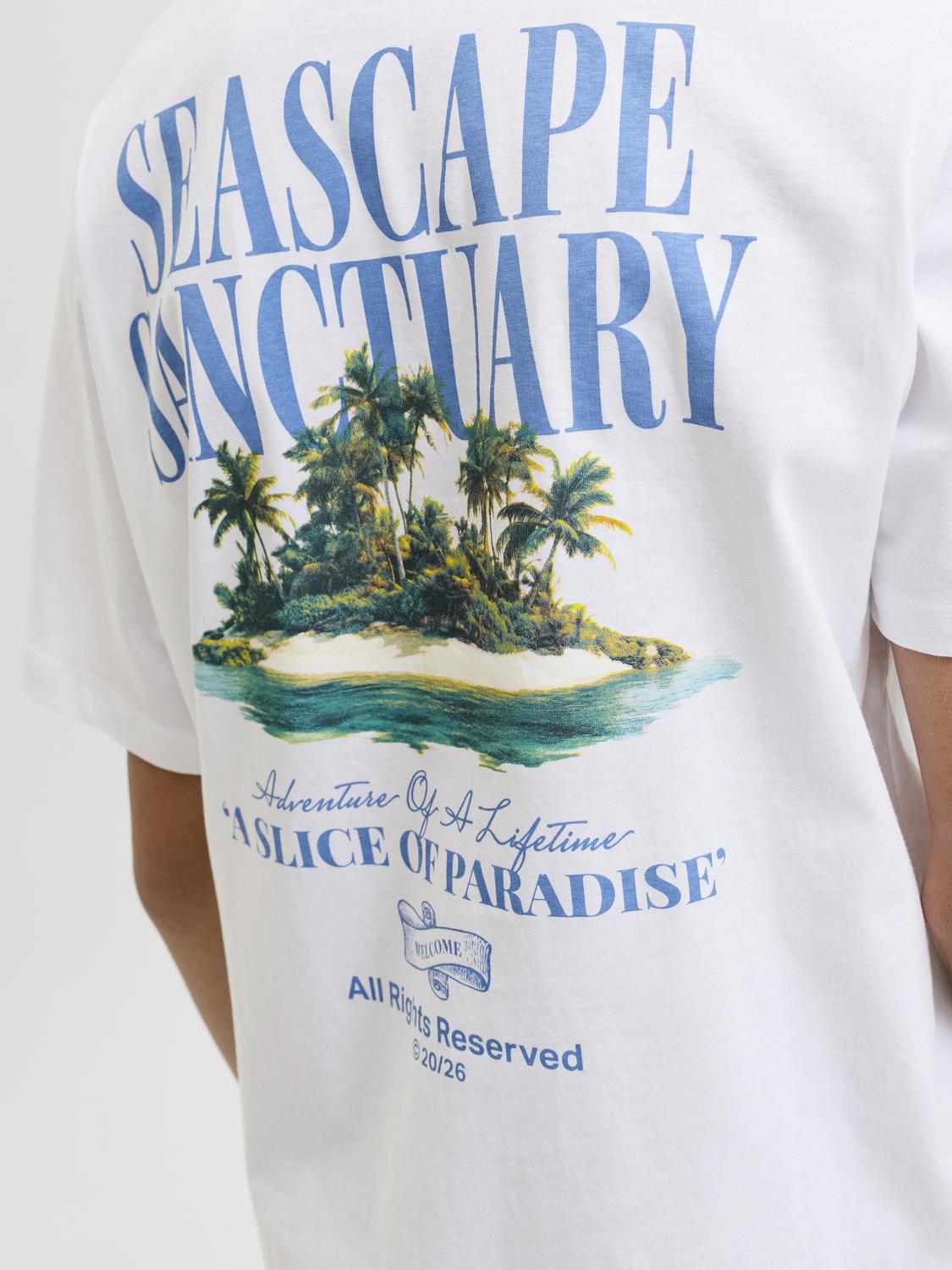 Remera Photo - Bright White (Island)