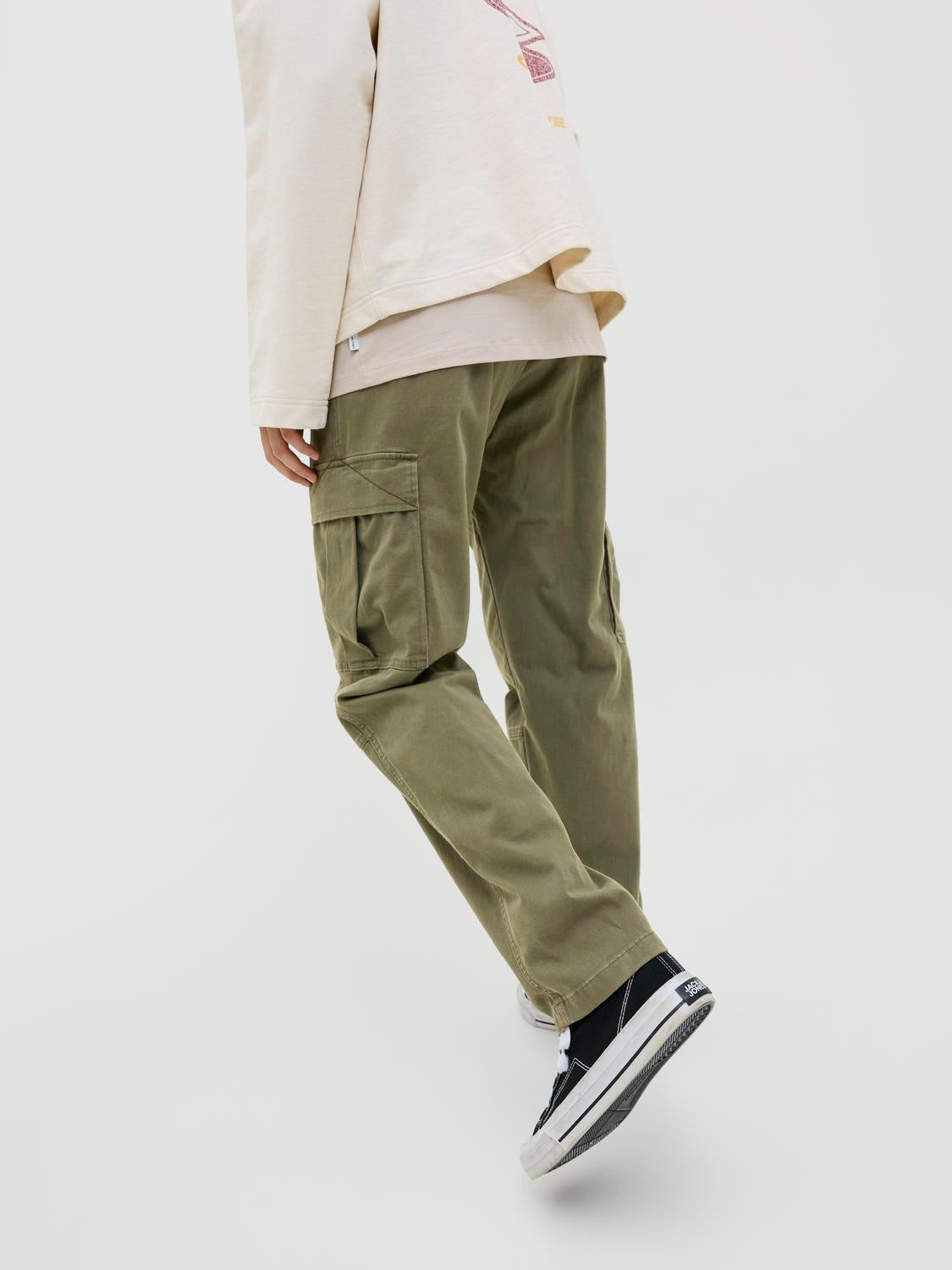 Pantalón Kane cargo relaxed - Olive Night