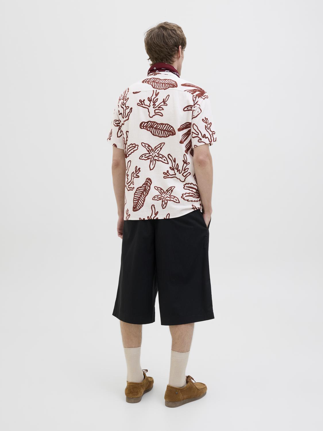 Camisa Luke relaxed - Cloud Dancer