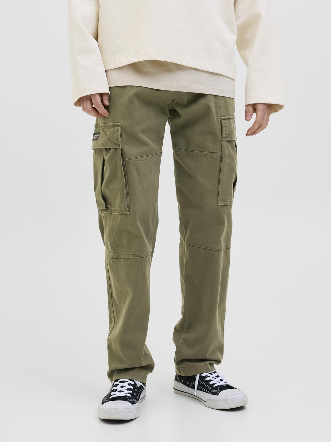 Pantalón Kane cargo relaxed - Olive Night
