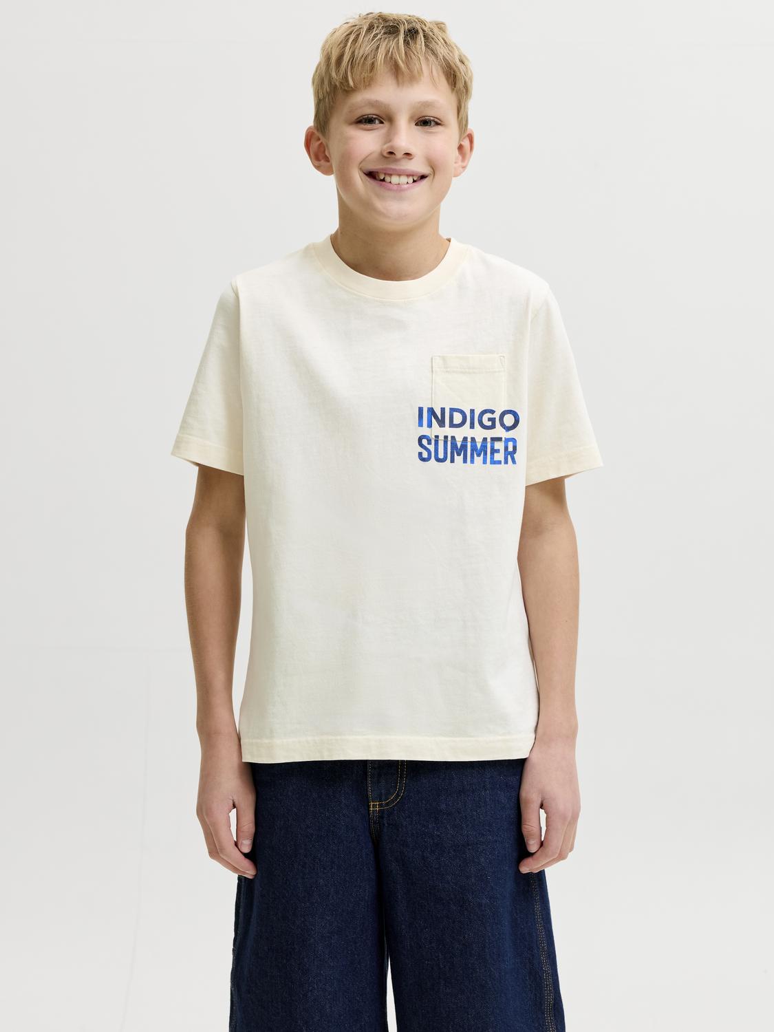 Remera Jackson relaxed - Sea Pearl