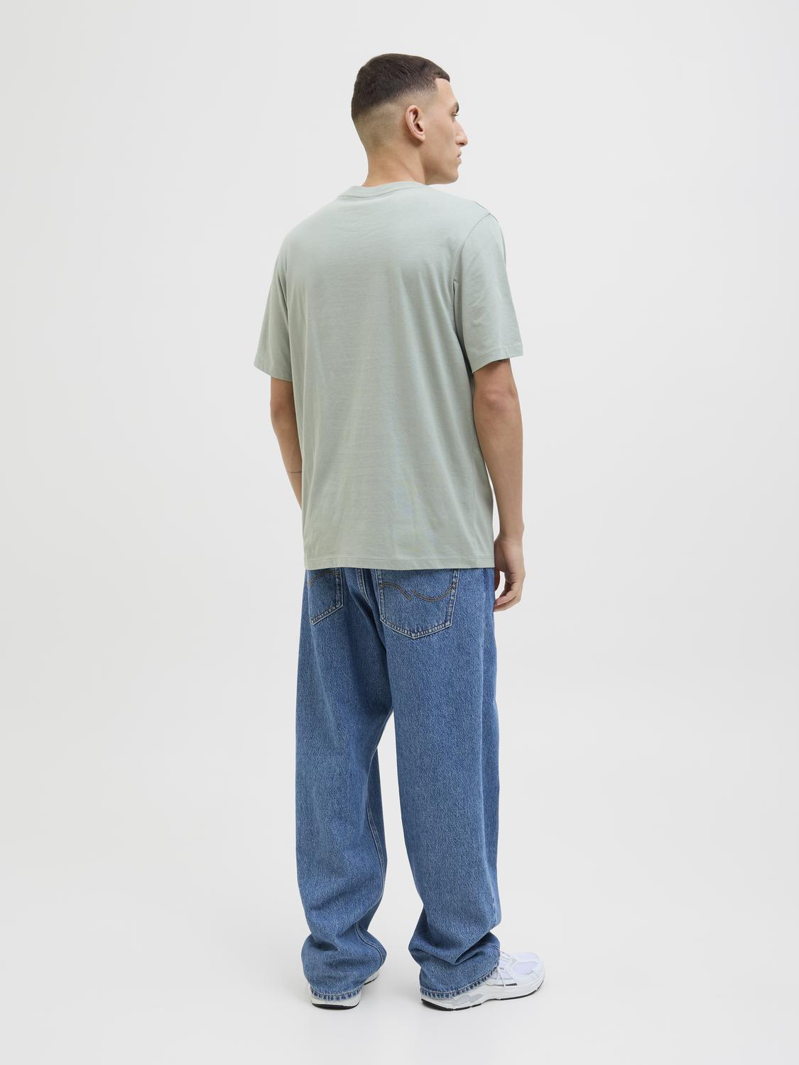 Remera Palm - Iceberg Green
