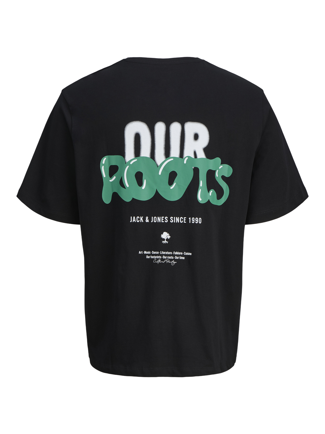 Remera Wobly relaxed - Black