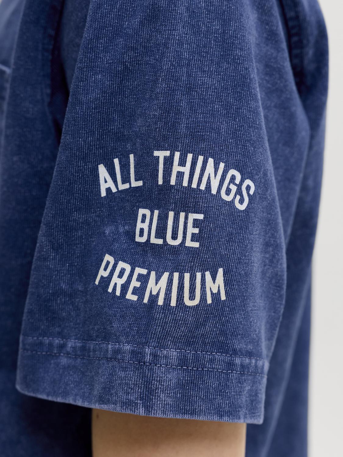 Remera Jackson relaxed - Estate Blue