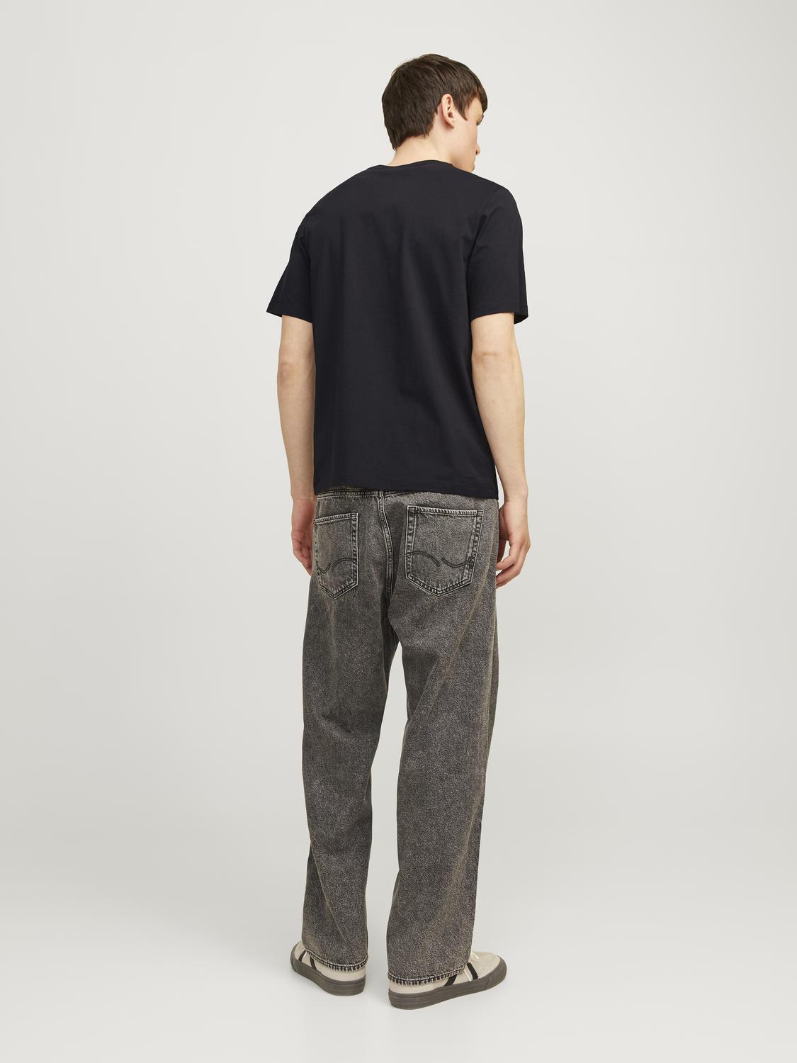 Remera Corp regular estampada