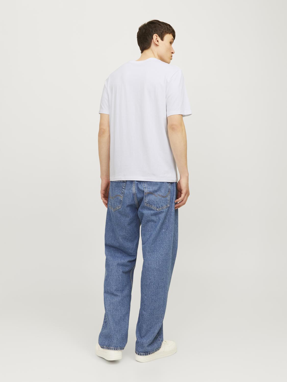 Remera Corp regular estampada