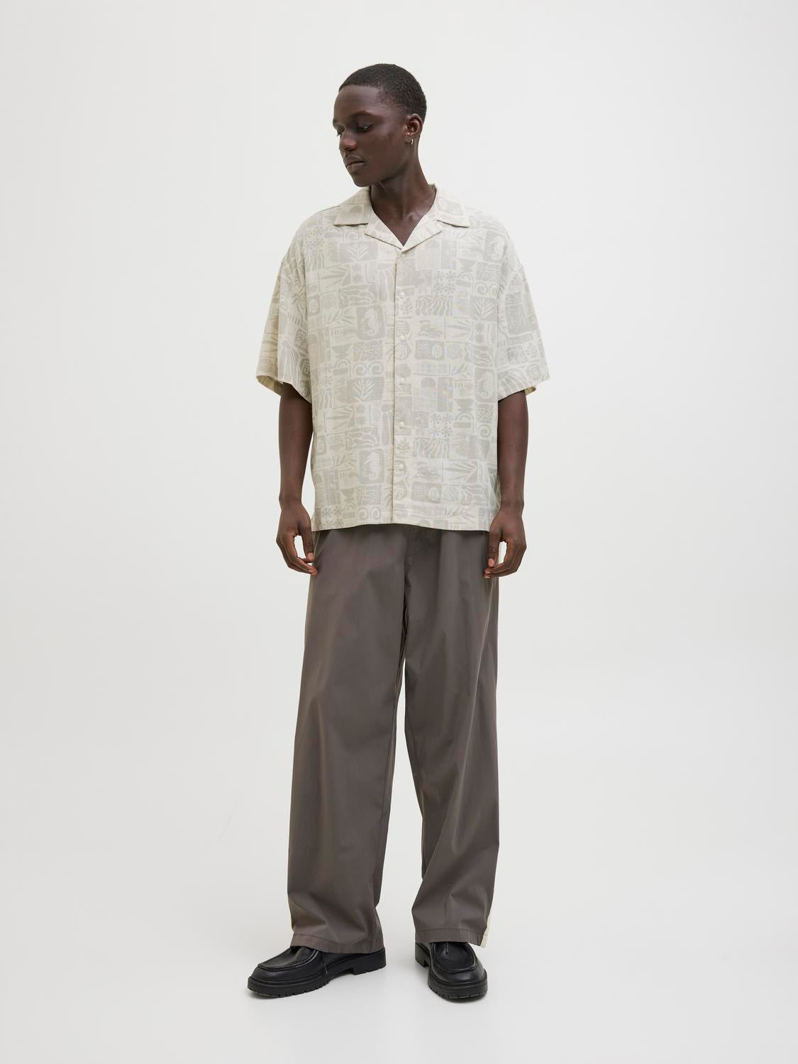Camisa wayne wide leg