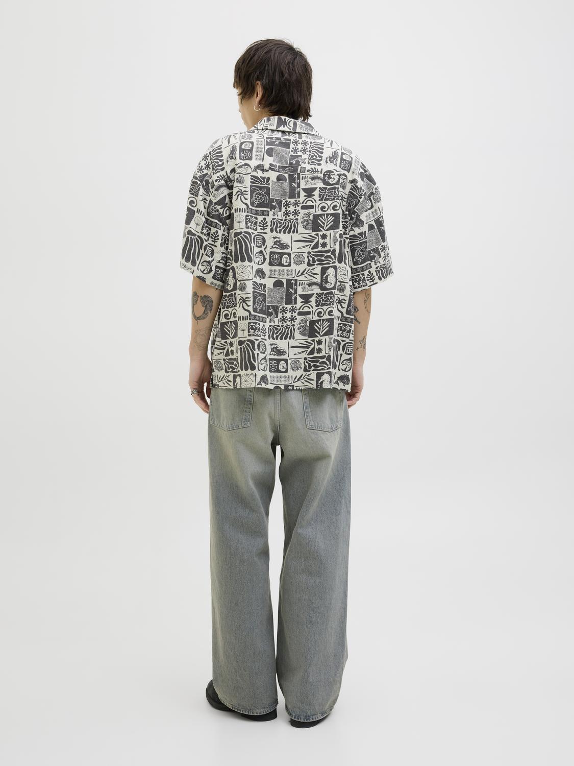 Camisa wayne wide leg