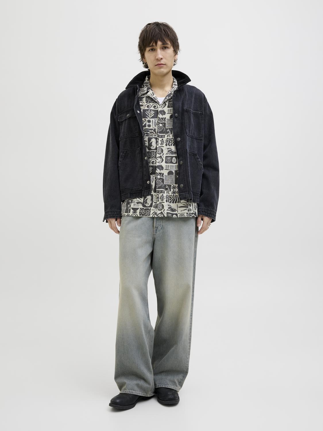 Camisa wayne wide leg