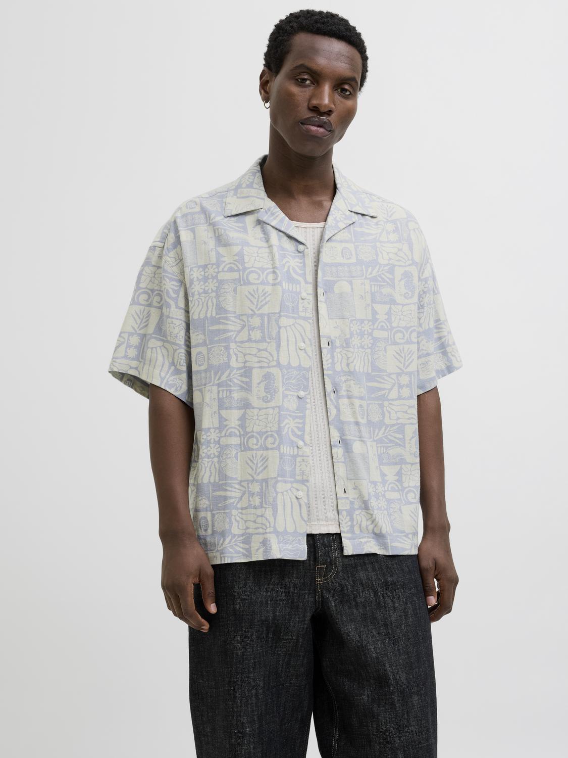 Camisa wayne wide leg