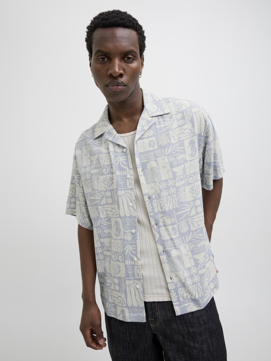 Camisa wayne wide leg