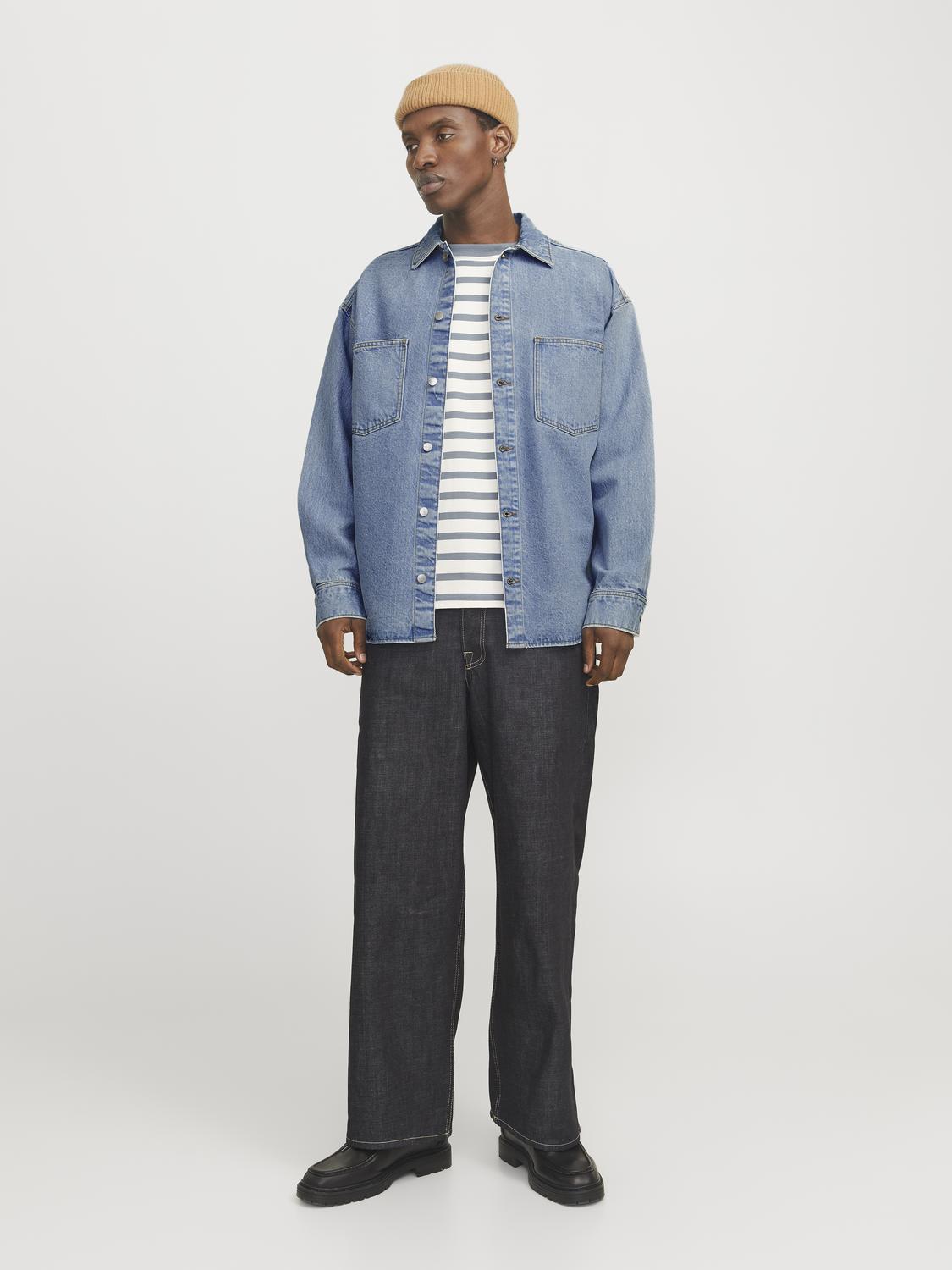 Camisa Henry wide leg