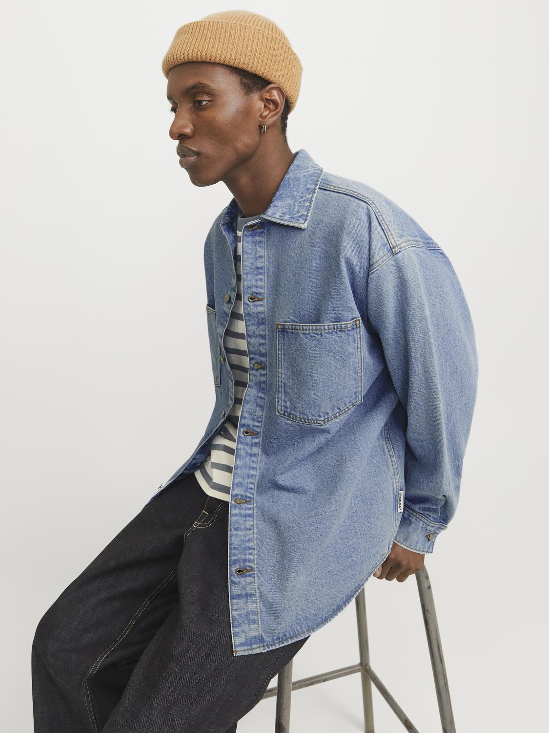 Camisa Henry wide leg