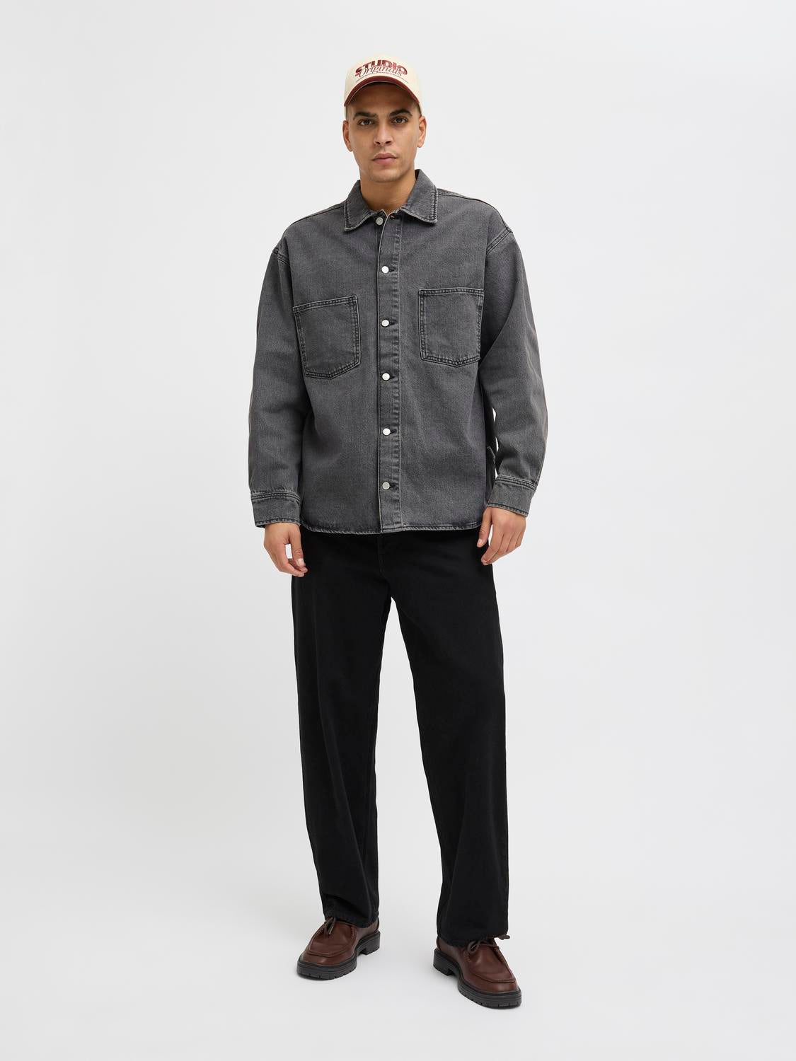 Camisa Henry wide leg