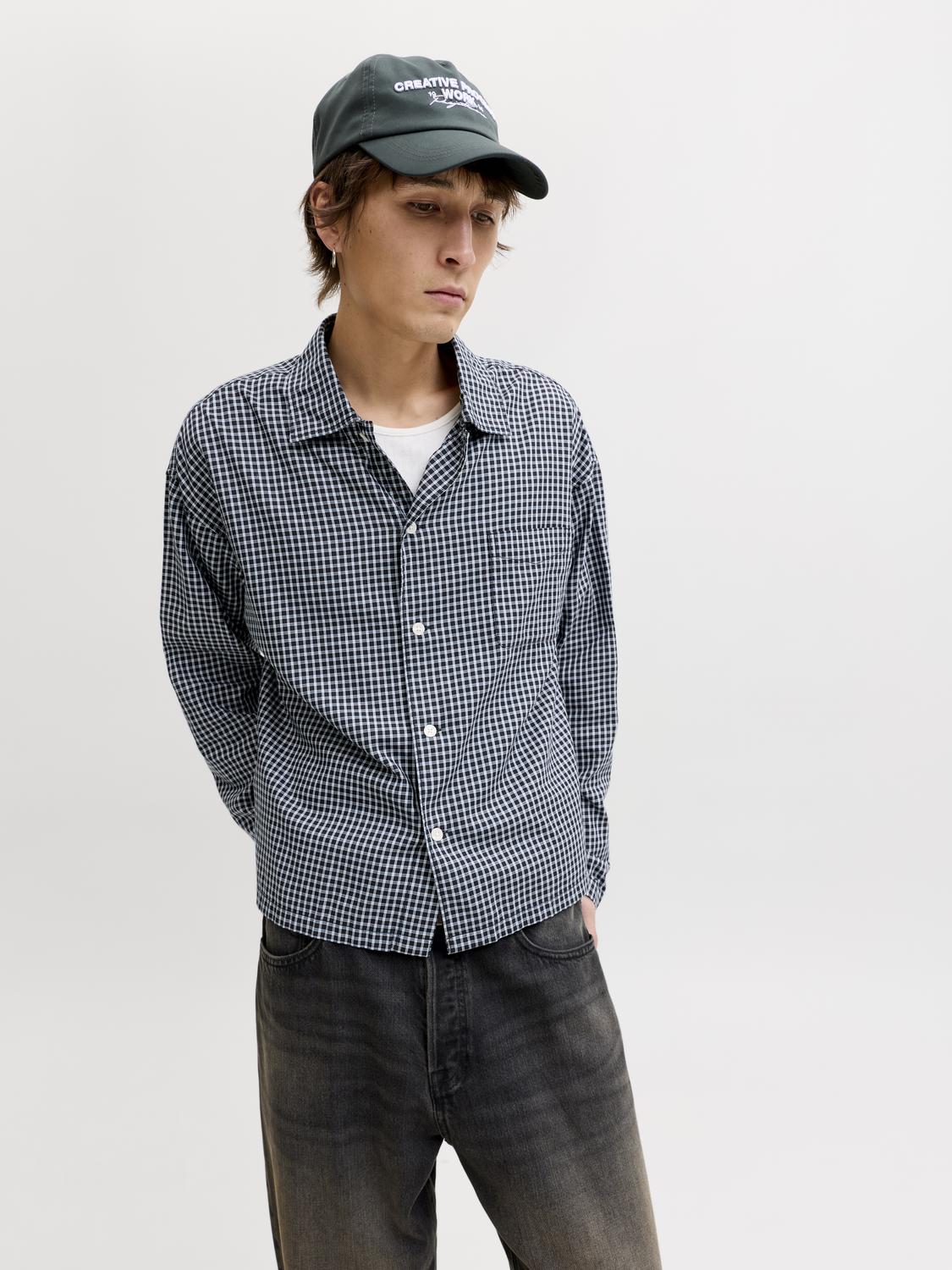 Camisa Austin loose a cuadros
