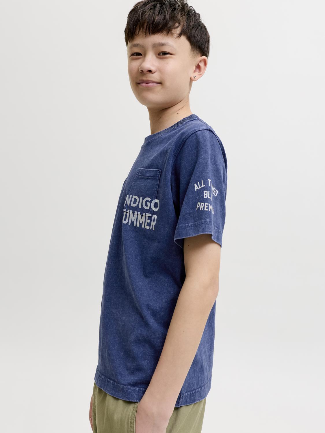 Remera Jackson relaxed - Estate Blue