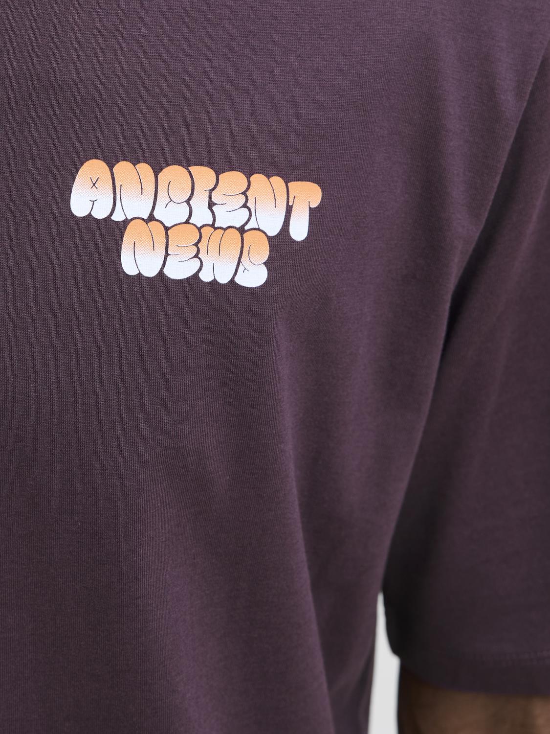 Remera Wobly relaxed - Plum Perfect