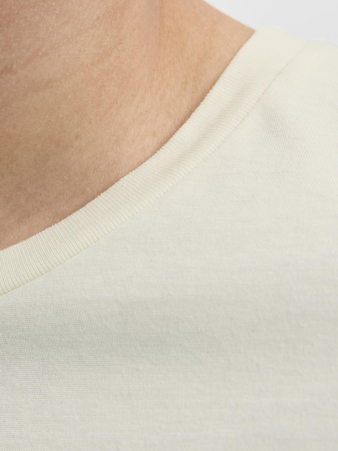 Remera masao relaxed - Antique White