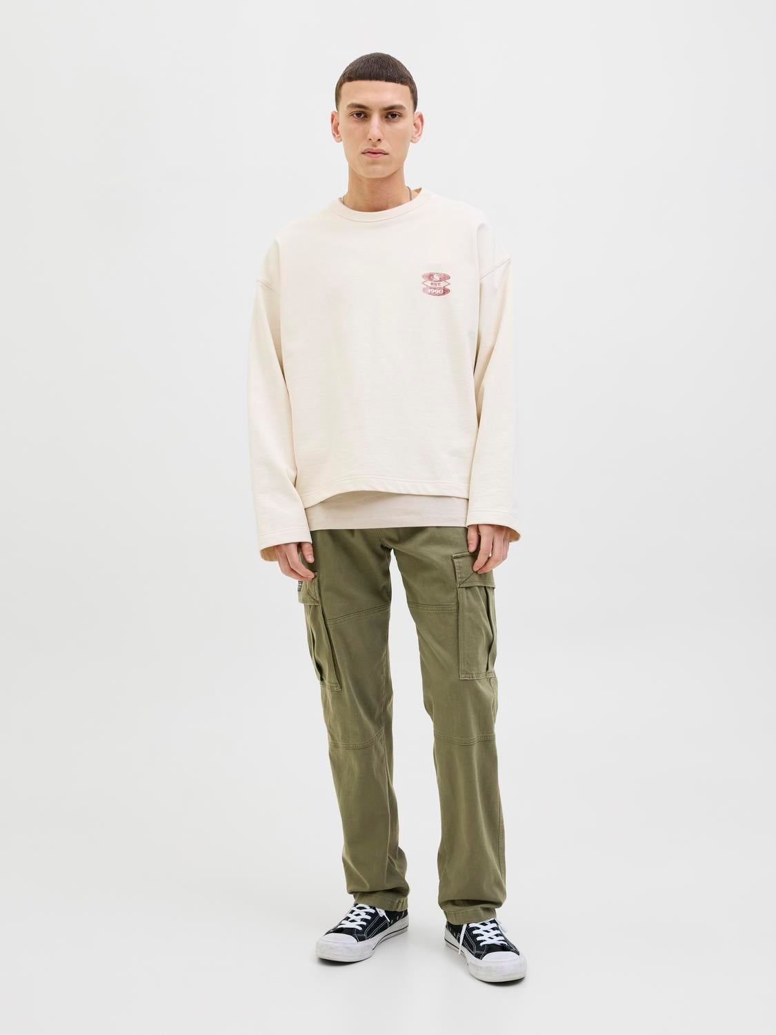 Pantalón Kane cargo relaxed - Olive Night