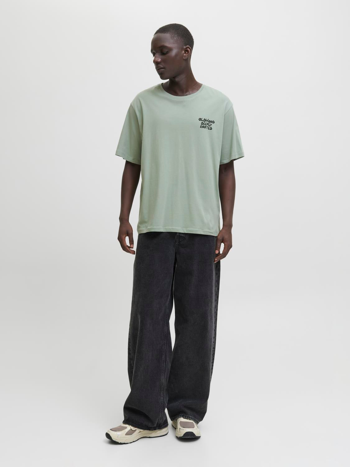 Remera Wobly relaxed - Iceberg Green
