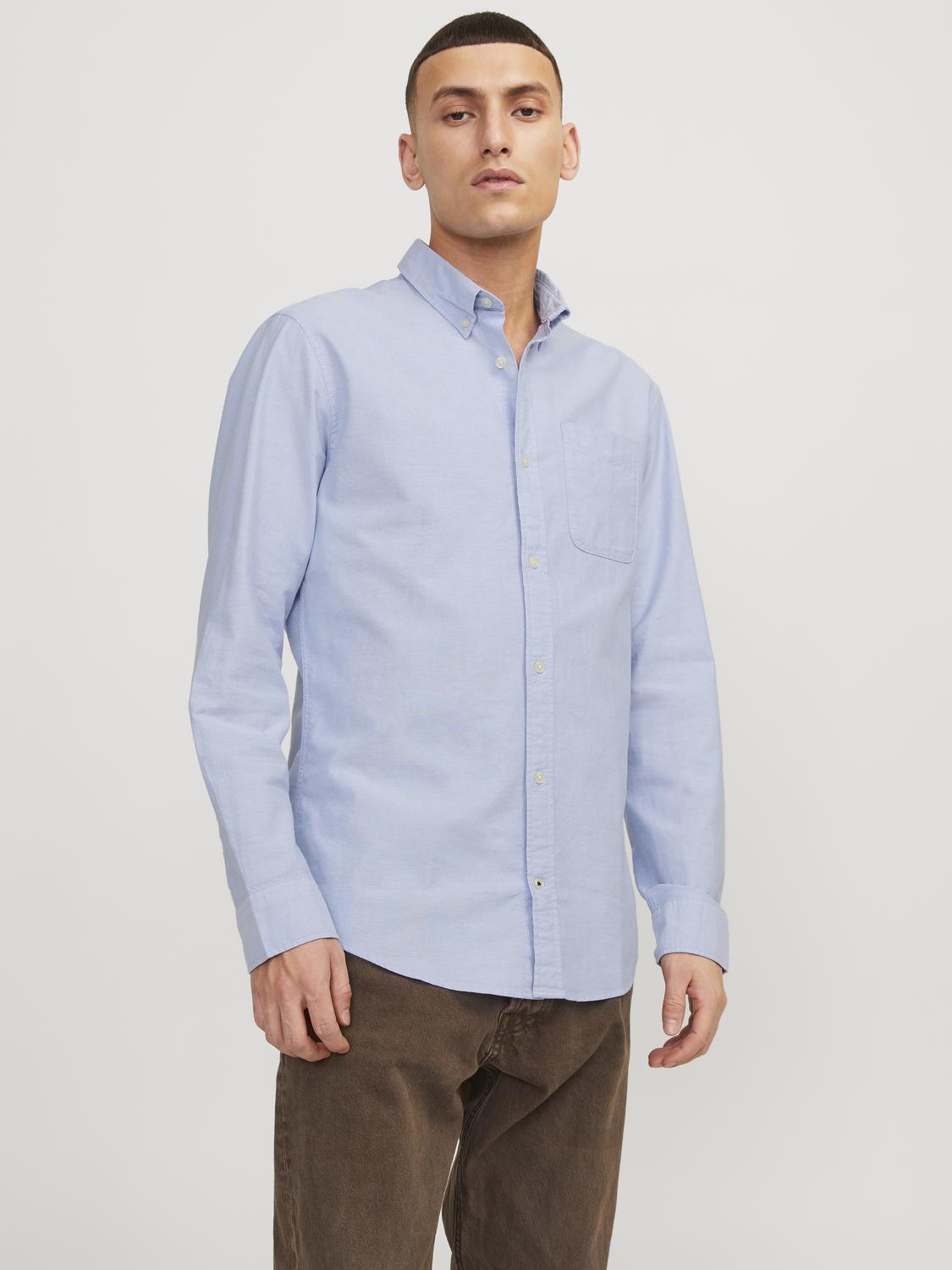Camisa Oxford regular