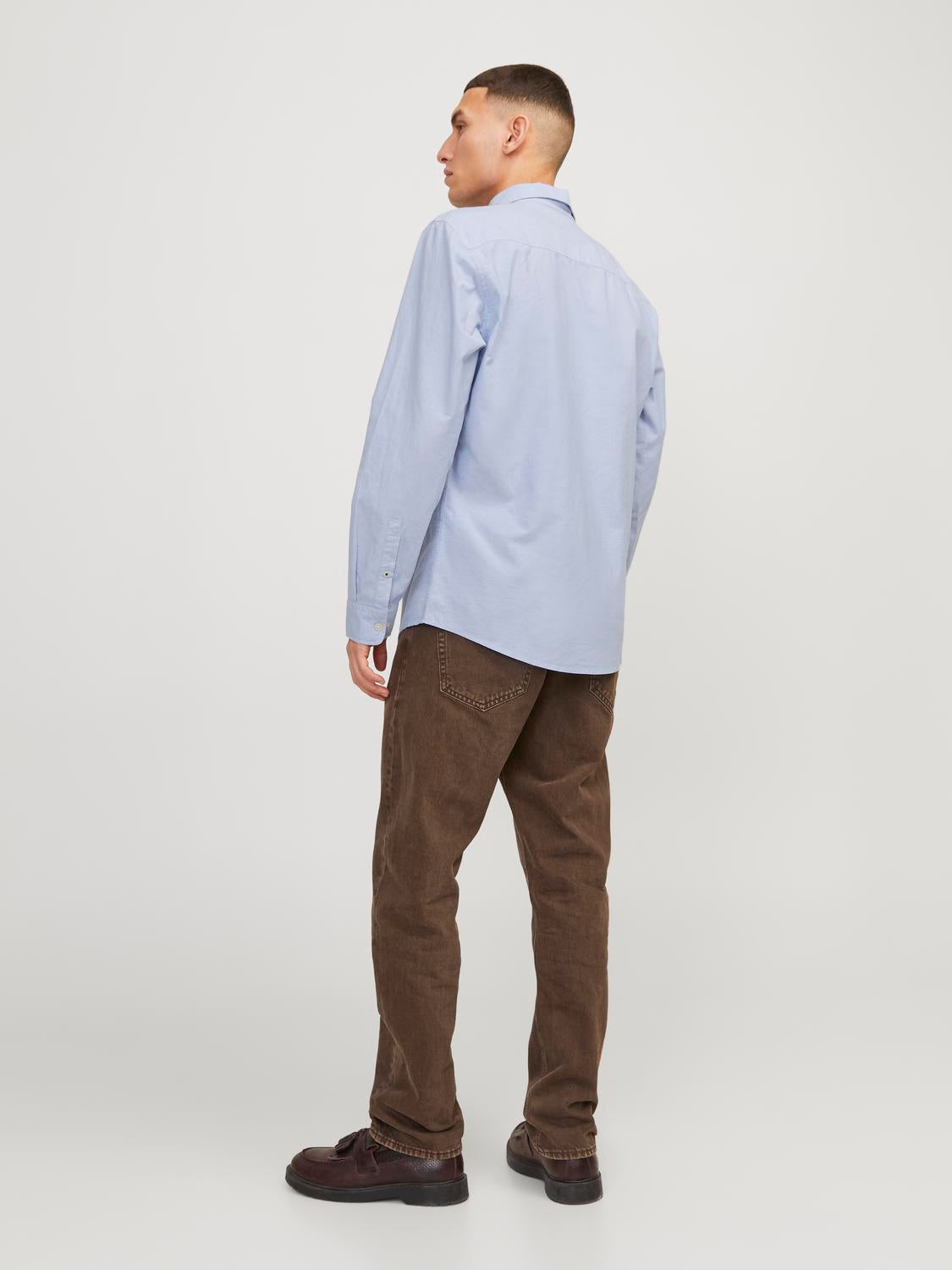 Camisa Oxford regular