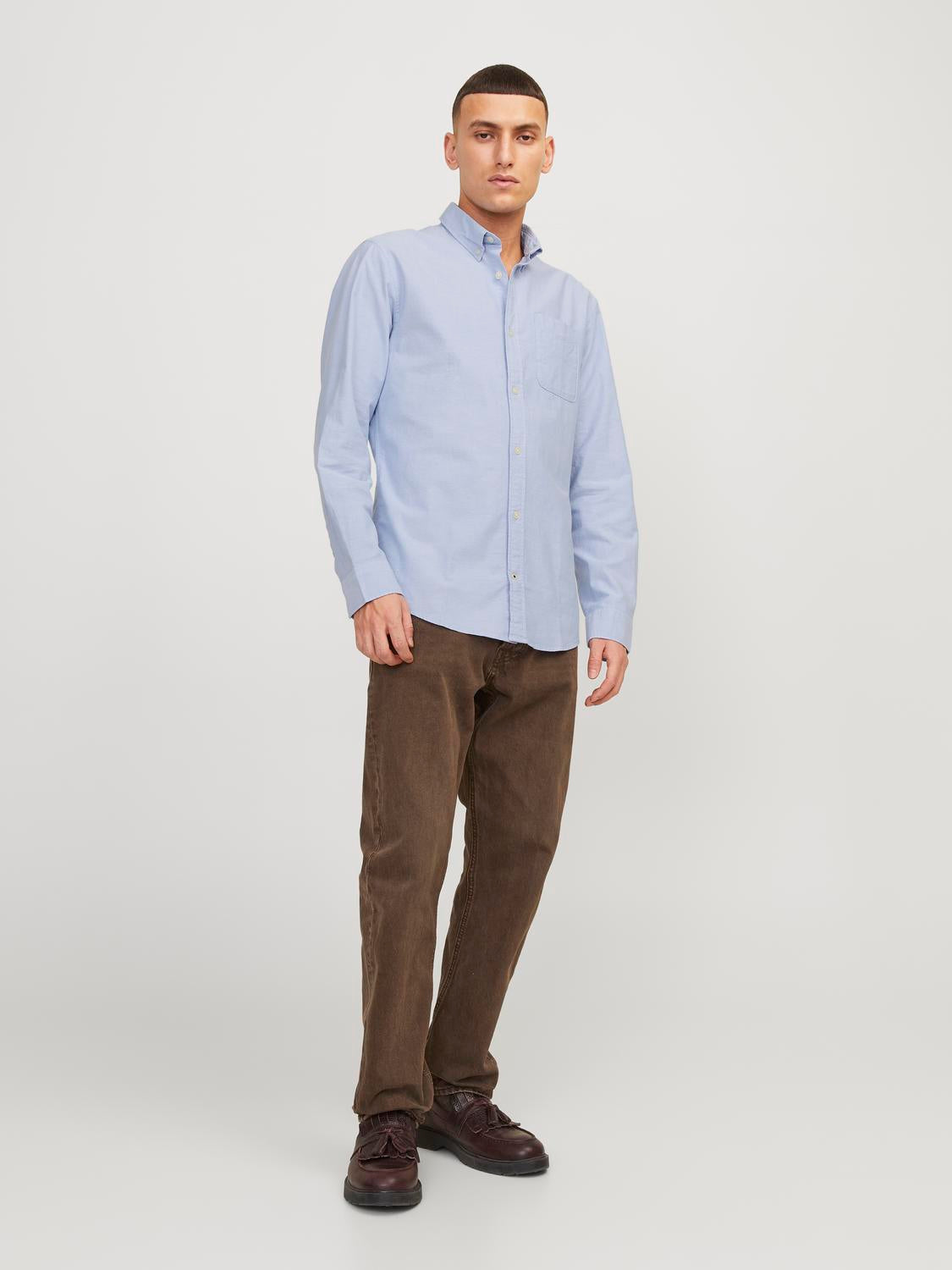 Camisa Oxford regular