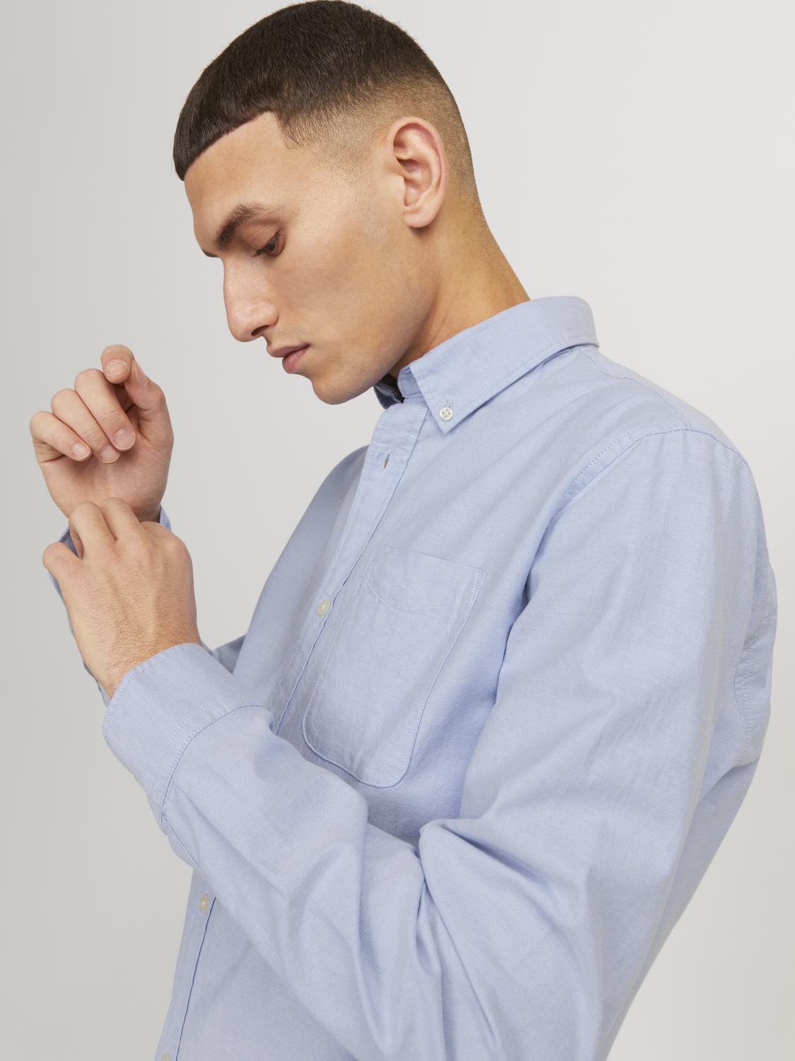 Camisa Oxford regular