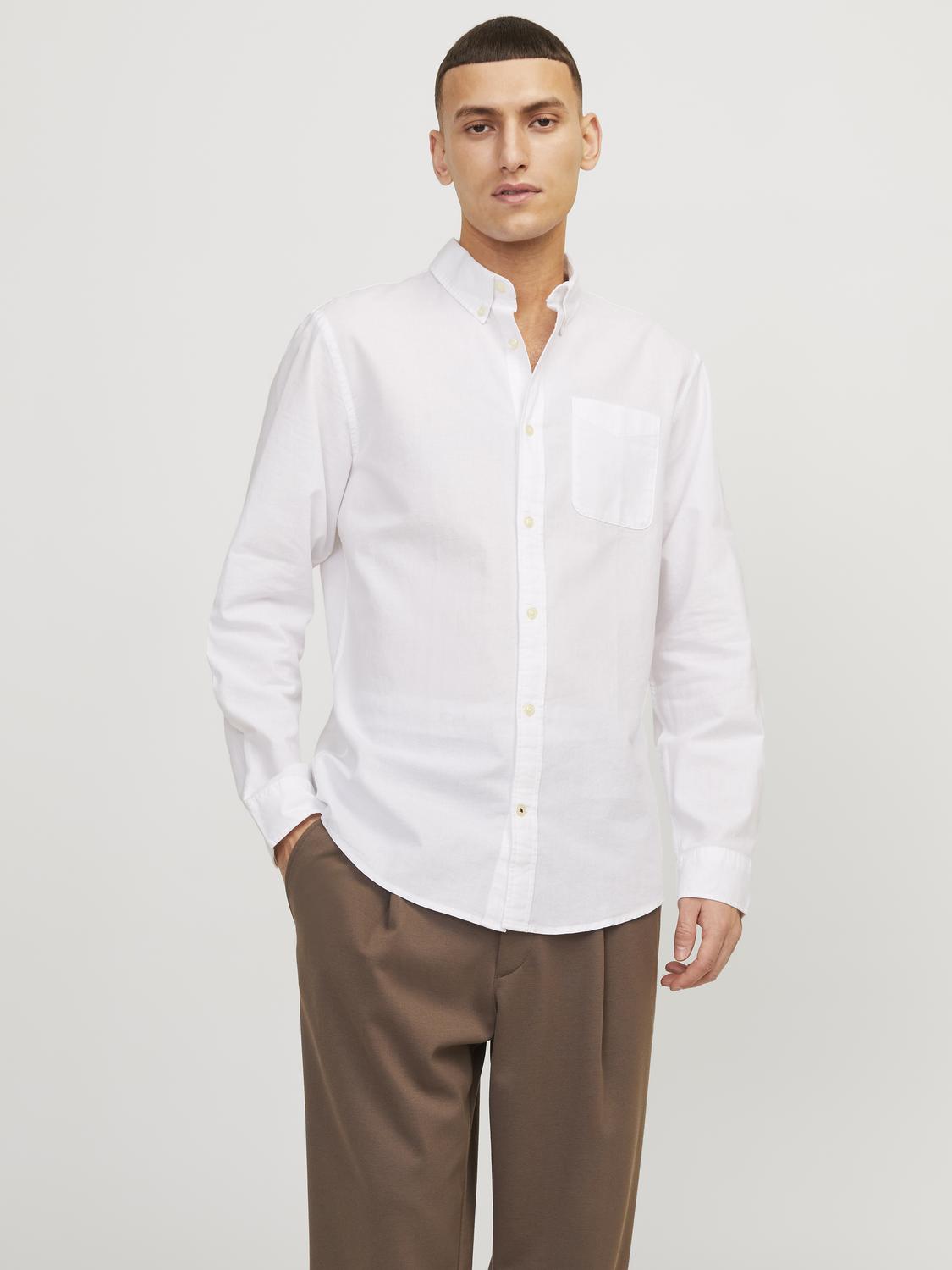 Camisa Oxford regular